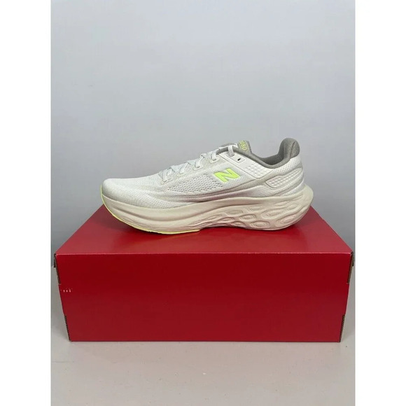 New Balance Fresh Foam 1080v13 Moonrock Lime Sea Salt Running Sneaker Size 14 - Picture 9 of 12